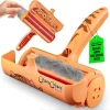 A Cat-themed ChomChom Roller featuring a cute feline face design on the handle.